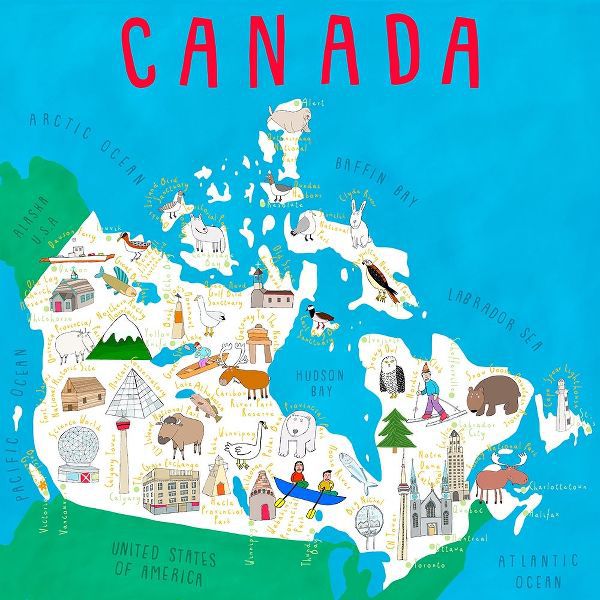 Illustrated Countries Canada