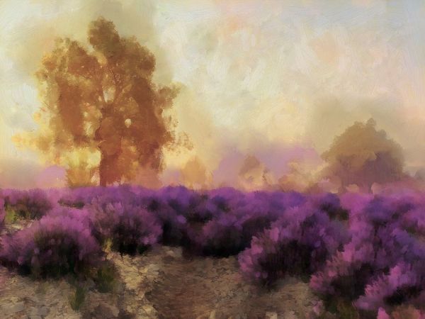 Purple Countryside II