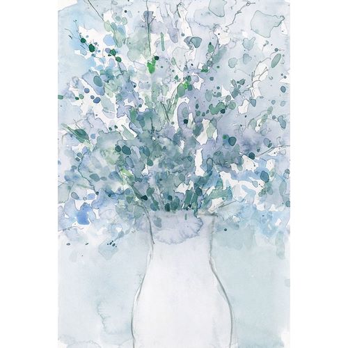 Powder Blue Arrangement in Vase I