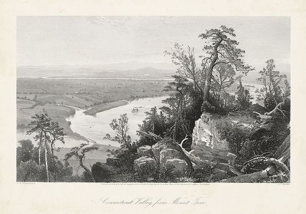 Connecticut Valley from Mount Tom