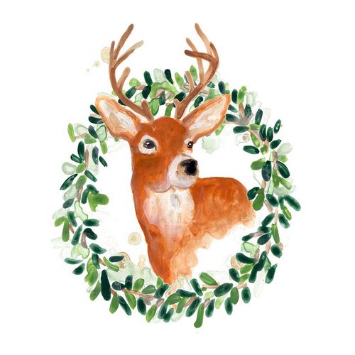 Woodland Holiday Deer