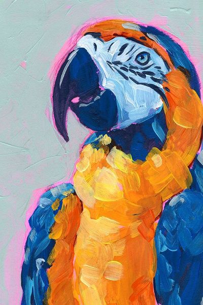 Pop Art Parrot I