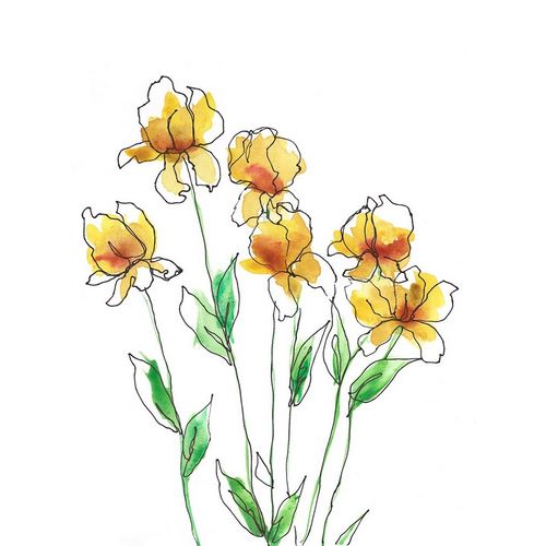 Moore, Regina 아티스트의 Amber Tulips II 작품