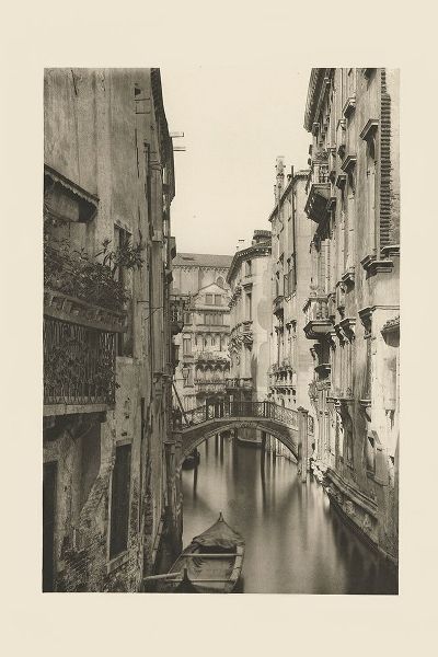 Ongania, Ferdinand 아티스트의 Vintage Views of Venice IV 작품