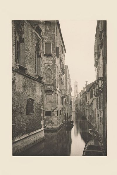 Ongania, Ferdinand 아티스트의 Vintage Views of Venice V 작품