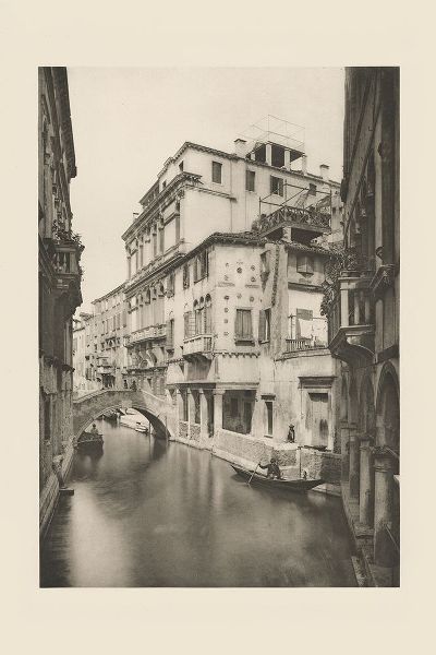 Ongania, Ferdinand 아티스트의 Vintage Views of Venice VI 작품