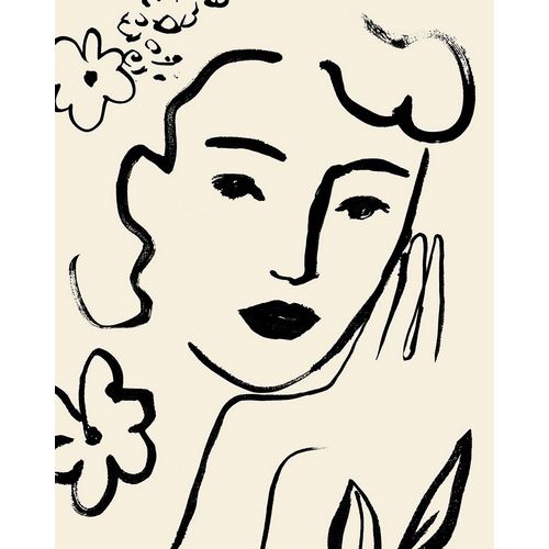 Barnes, Victoria 아티스트의 Matisses Muse Portrait II 작품