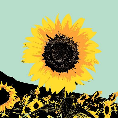 Green, Jacob 아티스트의 Pop Art Sunflower I 작품