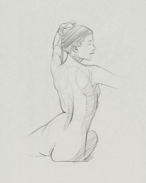 Green, Jacob 아티스트의 Female Back Sketch II 작품