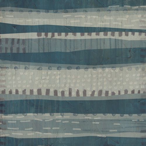 Vess, June Erica 아티스트의 Blue Dusk Textile II 작품