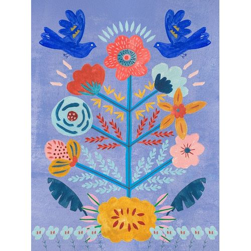 Wang, Melissa 아티스트의 Embroidered Garden III 작품