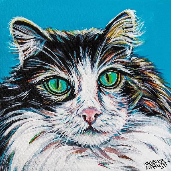 Vitaletti, Carolee 아티스트의 High Society Cat II 작품