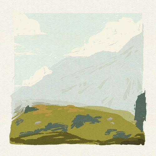Green, Jacob 아티스트의 Alpine Ascent II 작품