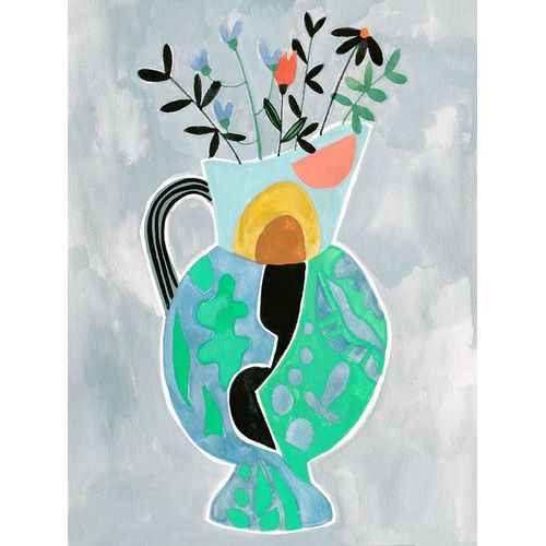 Wang, Melissa 아티스트의 Collage Vase II 작품