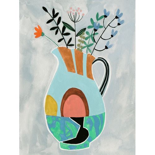 Wang, Melissa 아티스트의 Collage Vase III 작품