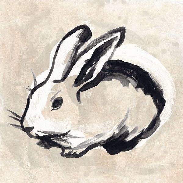 Vess, June Erica 아티스트의 Antique Rabbit II 작품