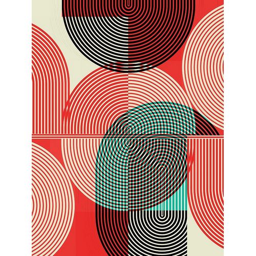 Graphic Colorful Shapes III