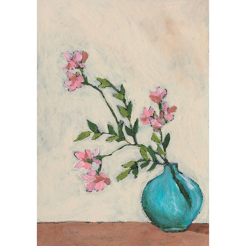 Moore, Regina 아티스트의 Blossom in Blue Vase I 작품