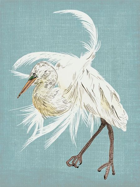 Wang, Melissa 아티스트의 Heron Plumage IV 작품