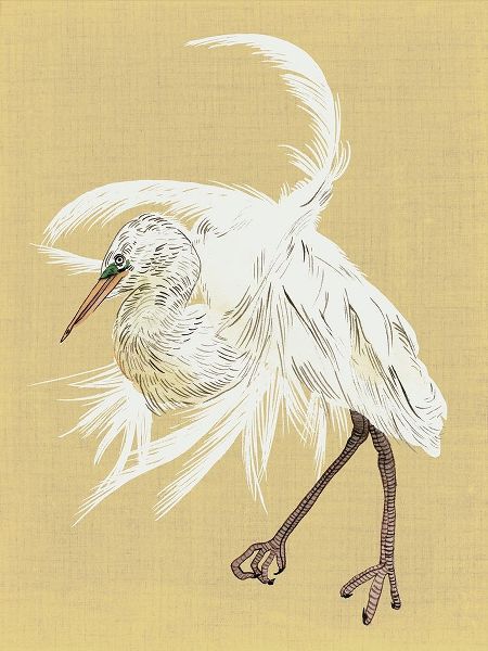 Wang, Melissa 아티스트의 Heron Plumage VI 작품