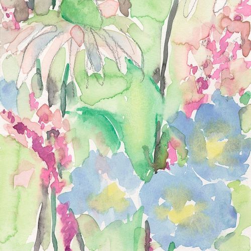 Dixon, Samuel 아티스트의 Watercolor Floral Accent II 작품