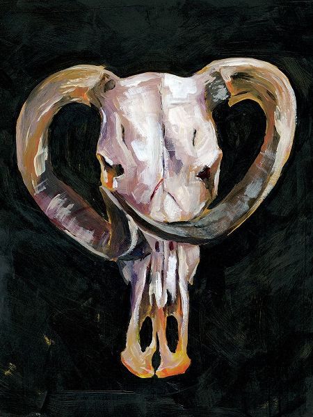 Parker, Jennifer Paxton 아티스트의 Horned Skull II 작품