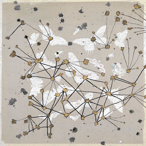 Arbel, Lori 작가의 19th Century Butterfly Constellations I 작품