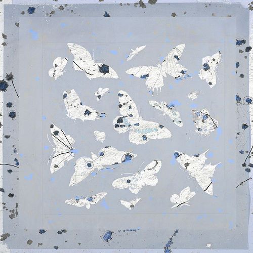 Arbel, Lori 작가의 19th Century Butterfly Constellations in Blue III 작품