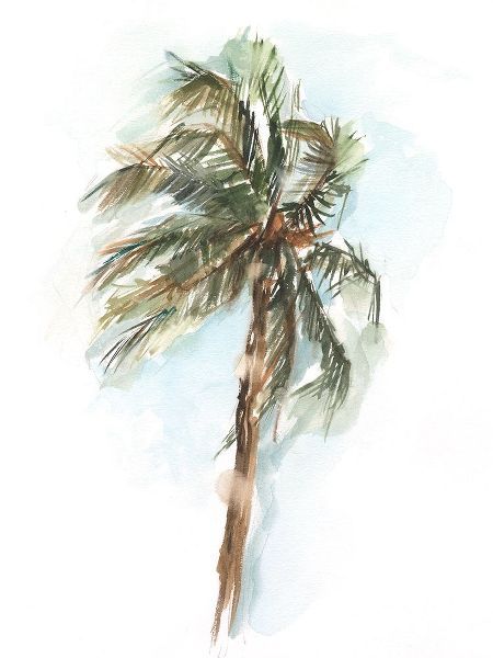 Harper, Ethan 작가의 Watercolor Palm Study II 작품