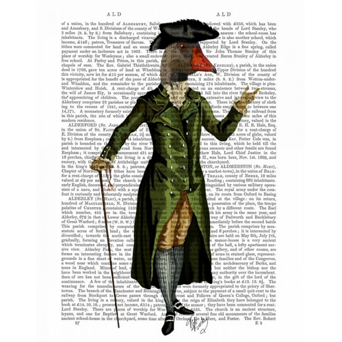 Goose in Green Regency Coat