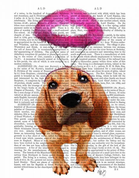 Bloodhound With Angelic Pink Halo