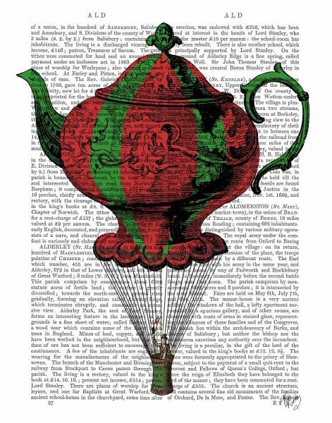 Flying Teapot 2 Red and Green