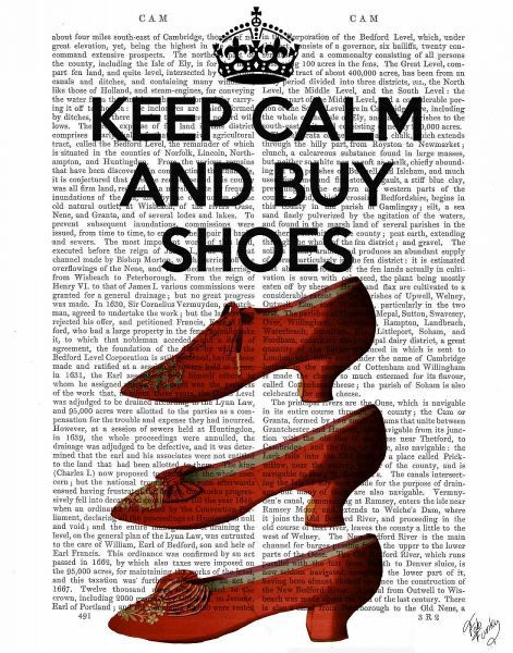 Keep Calm Buy Shoes