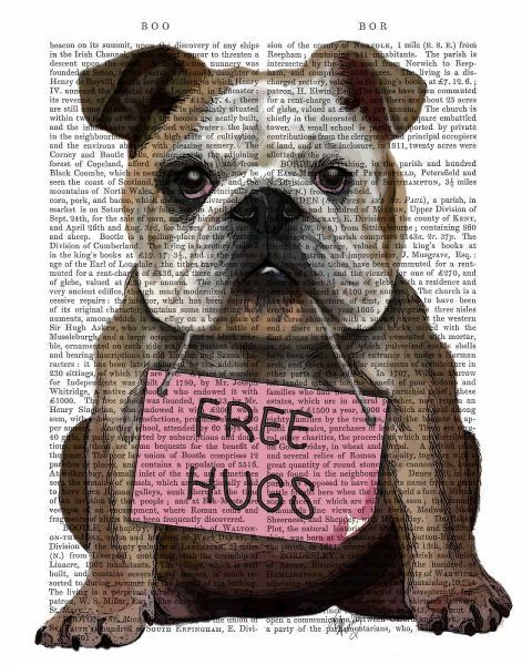Bulldog Free Hugs