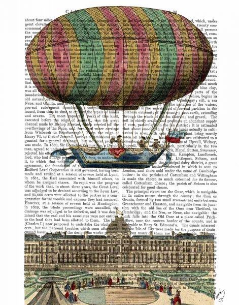Jardin De Tuileries Hot Air Balloon