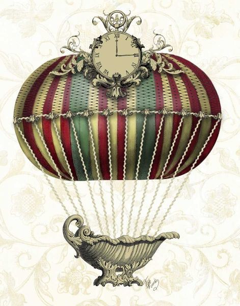 Baroque Balloon with Clock