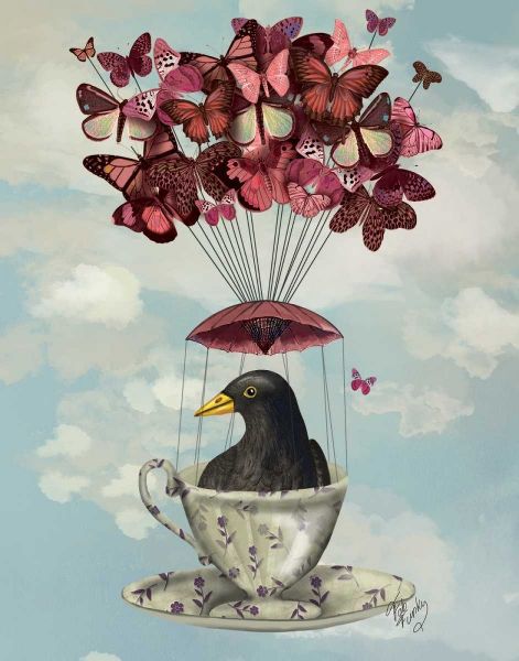 Blackbird In Teacup