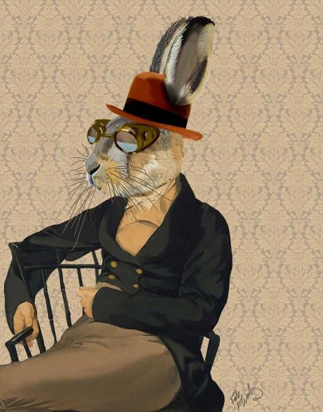 Horatio Hare on Chair