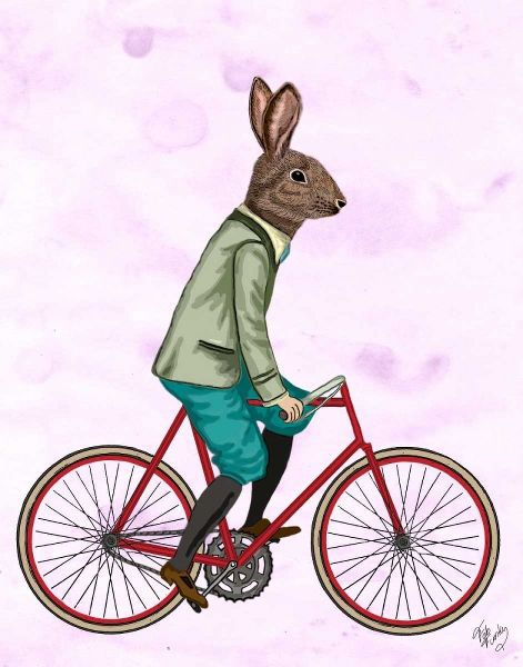 Rabbit On Bike