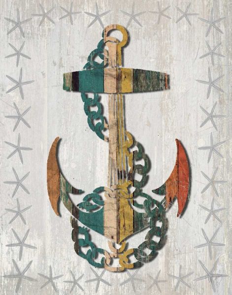 Distressed Wood Style Anchor 1