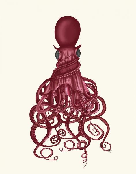 Octopus, Twisted Red