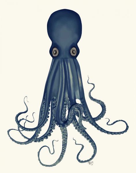 Octopus 8, Blue
