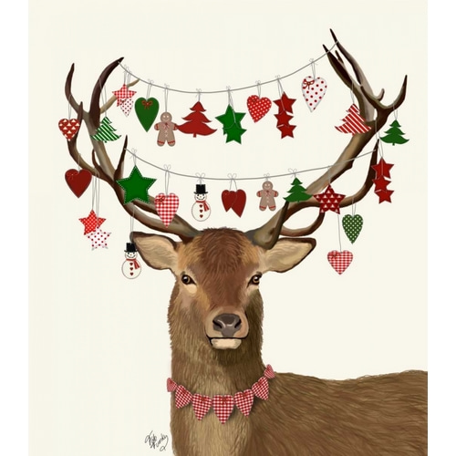 Deer, Homespun Decorations
