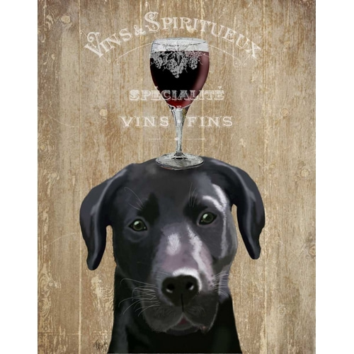 Dog Au Vin, Black Labrador