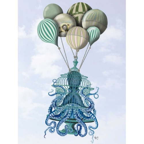 Octopus Cage and Balloons