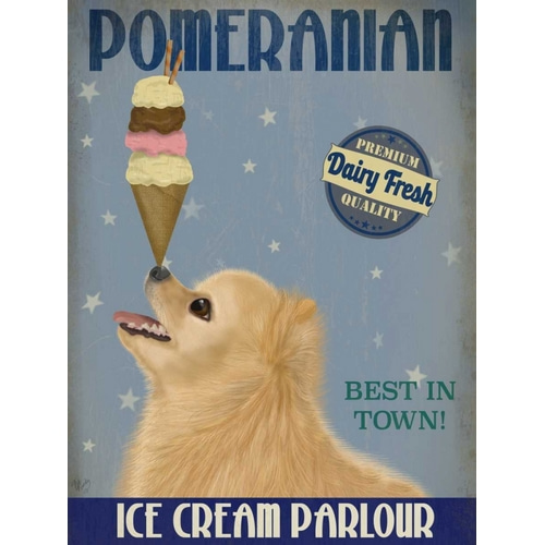 Pomeranian Ice Cream