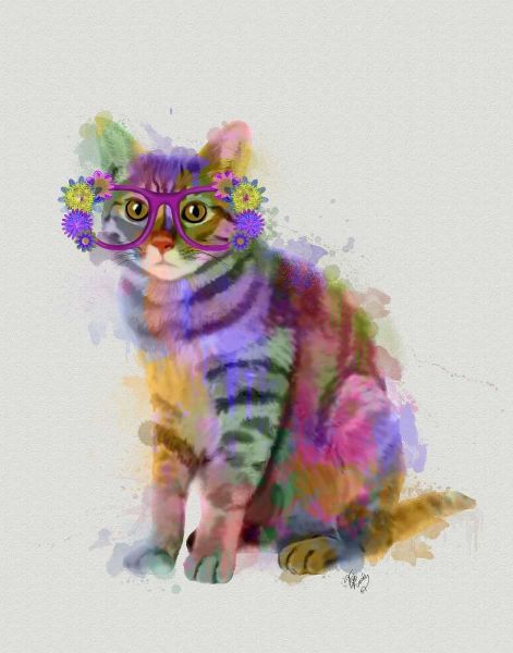 Cat Rainbow Splash 7