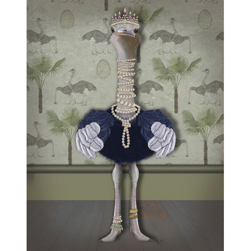 Ostrich and Pearls, Full