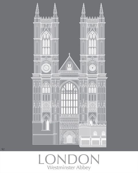 London Westminster Abbey Monochrome