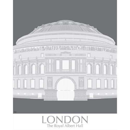 London Albert Hall Monochrome